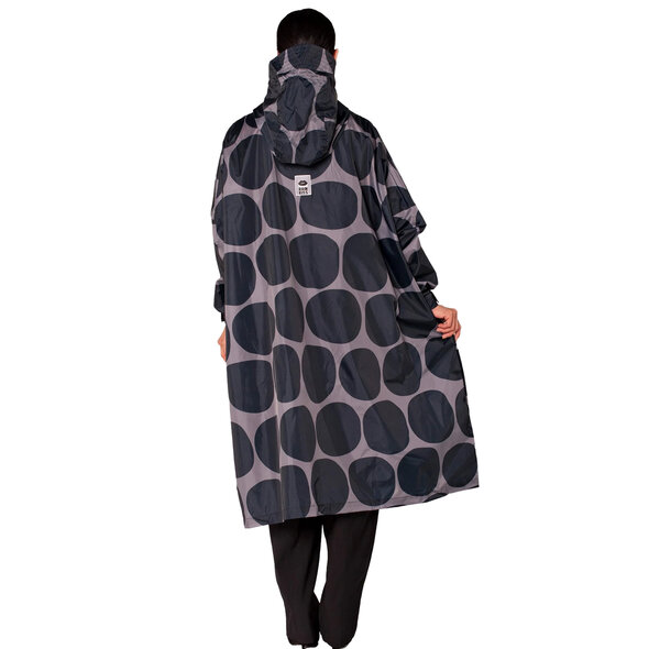 RAINKISS BLACK POLKA ΑΔΙΑΒΡΟΧΟ PONCHO ΓΥΝΑΙΚΕΙΟ 8719326832838-BLACK