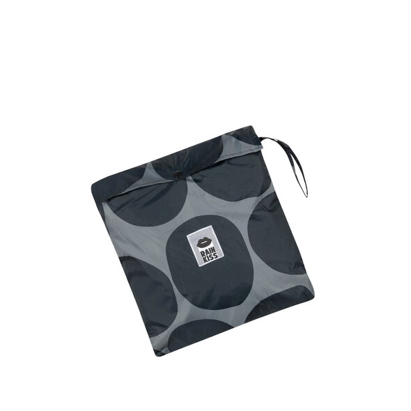 RAINKISS BLACK POLKA ΑΔΙΑΒΡΟΧΟ PONCHO ΓΥΝΑΙΚΕΙΟ 8719326832838-BLACK