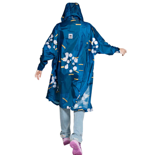 RAINKISS JAPANESE BLOSSOM ΑΔΙΑΒΡΟΧΟ PONCHO ΓΥΝΑΙΚΕΙΟ 8719326832845-MULTICOLOUR