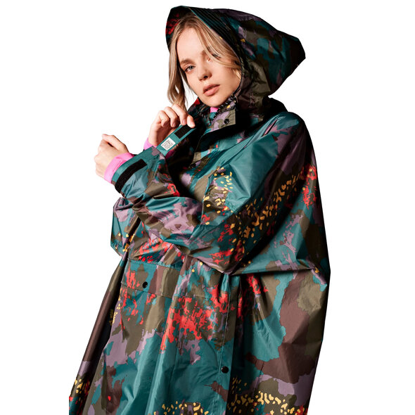 RAINKISS DIGI FOREST CAMO ΑΔΙΑΒΡΟΧΟ PONCHO ΓΥΝΑΙΚΕΙΟ 8719327327142-MULTI