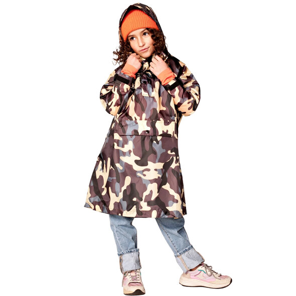 RAINKISS JUNGLE CAMO ΠΑΙΔΙΚΟ PONCHO ΑΔΙΑΒΡΟΧΟ ΑΓΟΡΙ 8719327535714-MULTI