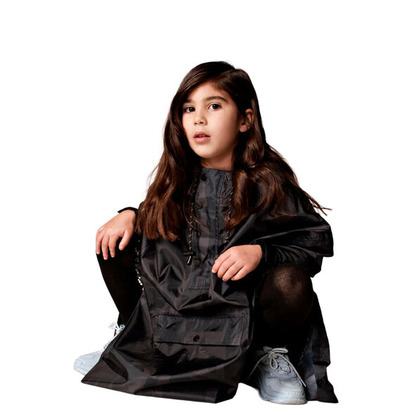 RAINKISS BACK TO BLACK ΠΑΙΔΙΚΟ PONCHO ΑΔΙΑΒΡΟΧΟ ΑΓΟΡΙ 8719327535752-BLACK