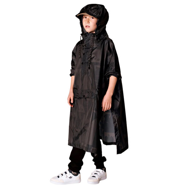 RAINKISS BACK TO BLACK ΠΑΙΔΙΚΟ PONCHO ΑΔΙΑΒΡΟΧΟ ΑΓΟΡΙ 8719327535752-BLACK