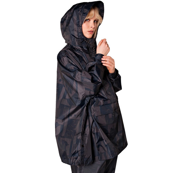 RAINKISS BACK TO BLACK ΑΔΙΑΒΡΟΧΟ ANORAK ΓΥΝΑΙΚΕΙΟ 8721122060230-BLACK