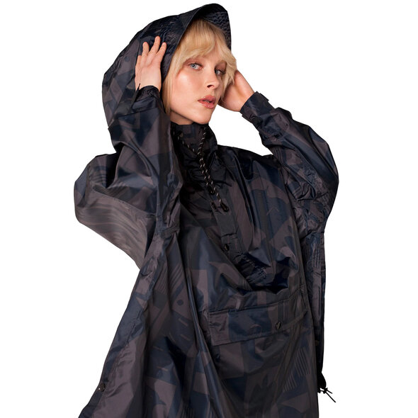 RAINKISS BACK TO BLACK ΑΔΙΑΒΡΟΧΟ ANORAK ΓΥΝΑΙΚΕΙΟ 8721122060230-BLACK