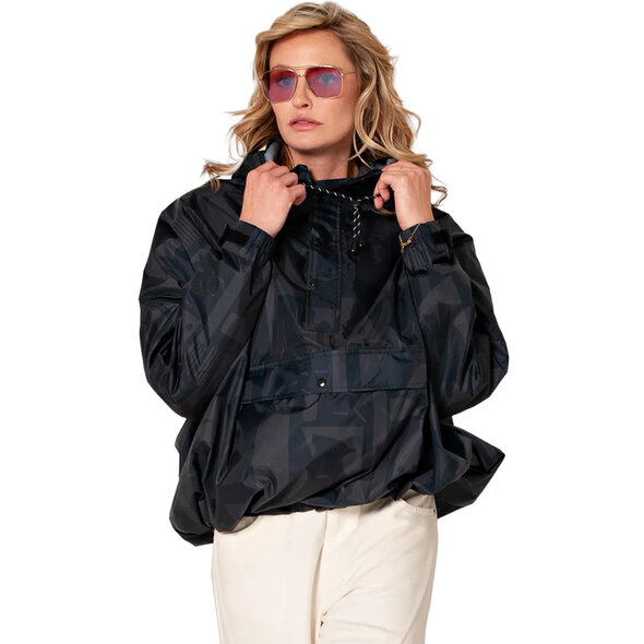 RAINKISS BACK TO BLACK ΑΔΙΑΒΡΟΧΟ ANORAK ΓΥΝΑΙΚΕΙΟ 8721122060230-BLACK