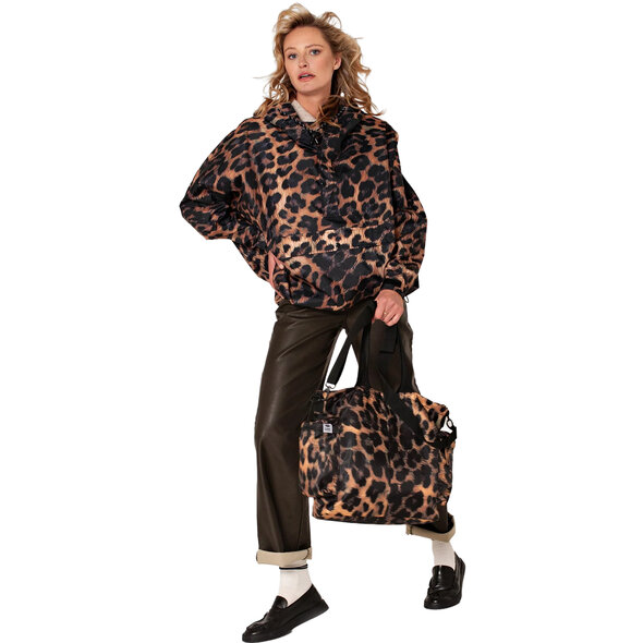 RAINKISS DARK LEOPARD TOTE ΑΔΙΑΒΡΟΧΗ ΤΣΑΝΤΑ ΓΥΝΑΙΚΕΙΑ 8721122060490-DARK LEOPARD
