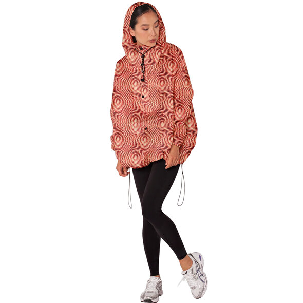 RAINKISS MOIRE ΑΔIΑΒΡΟΧΟ ANORAK ΓΥΝΑΙΚΕΙΟ 8721122061909-ORANGE