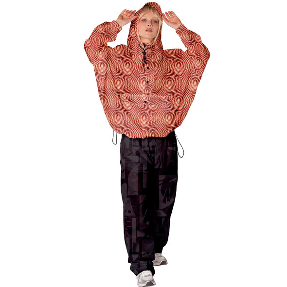 RAINKISS MOIRE ΑΔIΑΒΡΟΧΟ ANORAK ΓΥΝΑΙΚΕΙΟ 8721122061909-ORANGE