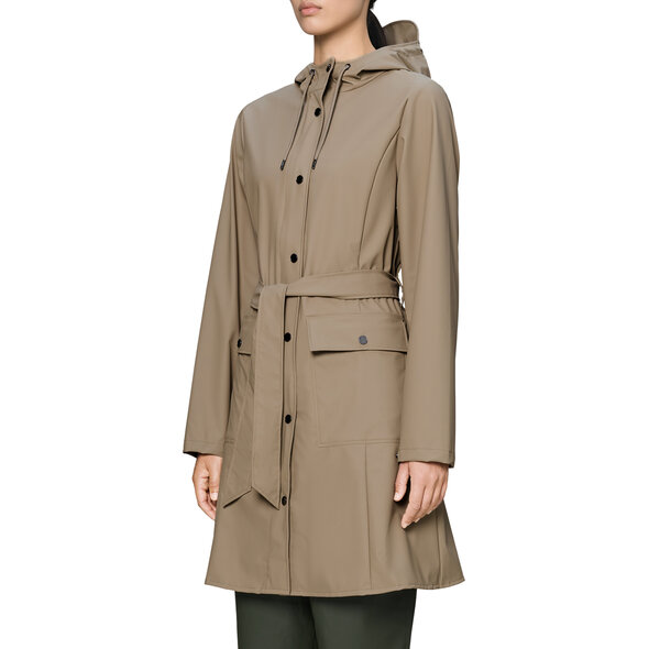 RAINS W3 CURVE LONG JACKET ΓΥΝΑΙΚΕΙΟ 18130-133