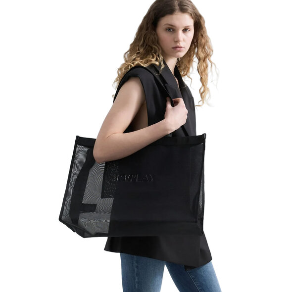 REPLAY MESH TOTE ΤΣΑΝΤΑ ΓΥΝΑΙΚΕΙΑ FW3727.001.A0703D-0098