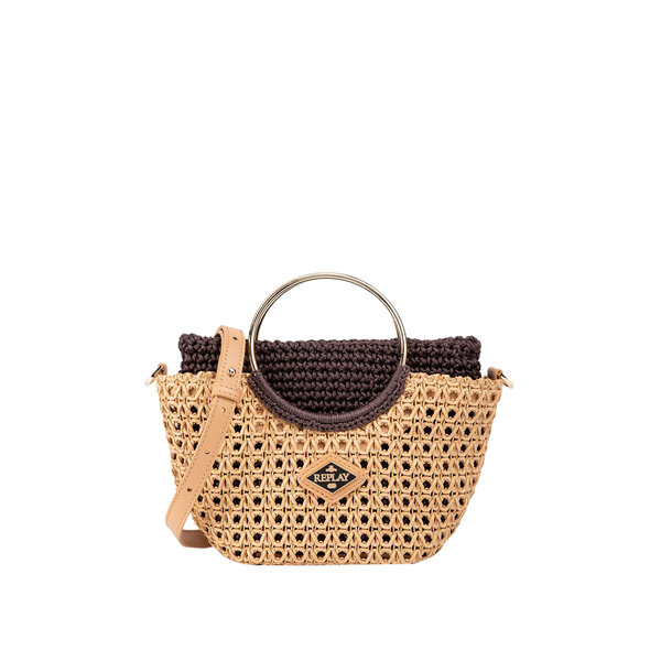 REPLAY SMALL WOVEN ΤΣΑΝΤΑ ΓΥΝΑΙΚΕΙΑ FW3863.000.A2029A-0210