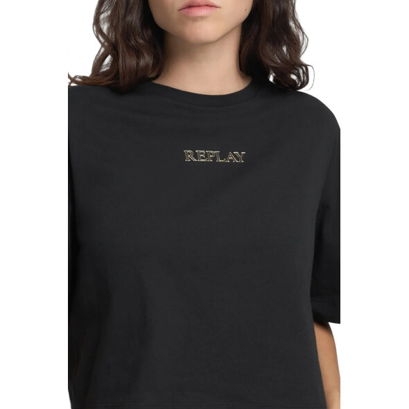 REPLAY CROPPED ΜΠΛΟΥΖΑ ΓΥΝΑΙΚΕΙΑ W3410D.000.20994-098