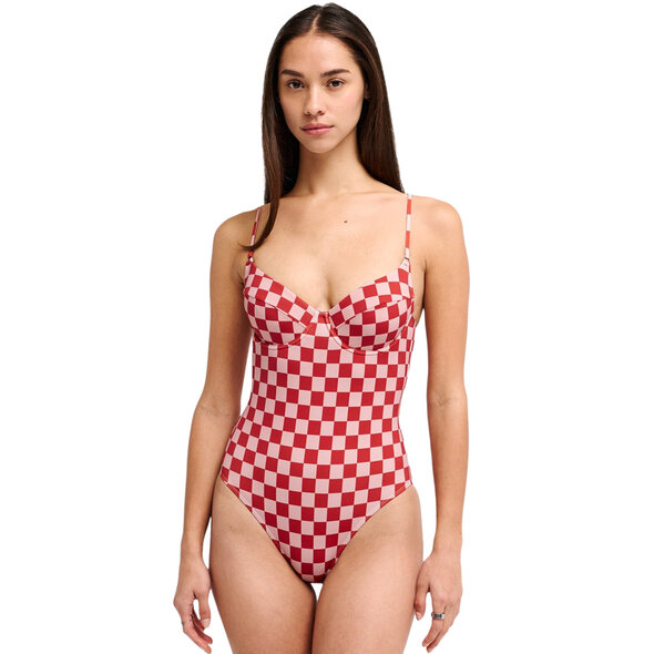 RVCA 'CHECKER' ΟΛΟΣΩΜΟ ΜΑΓΙΩ ΓΥΝΑΙΚΕΙΟ EVJX103000-RRA0