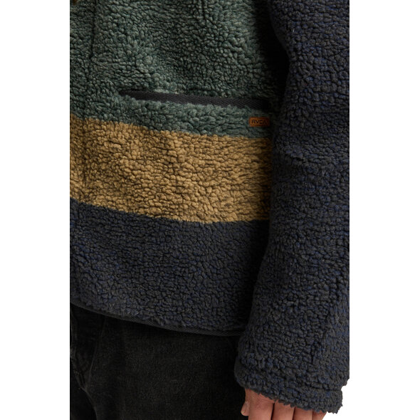 RVCA 'WESTWOOD SNAP' ZAKETA FLEECE ΑΝΔΡΙΚΗ EVYFT00108-MDY