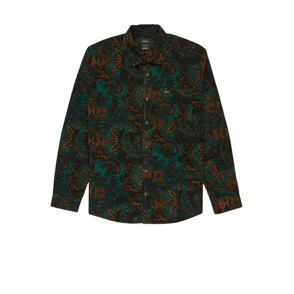 RVCA 'FREEMAN' ΚΟΤΛΕ ΠΟΥΚΑΜΙΣΟ ΑΝΔΡΙΚΟ EVYWT03000-GSV6