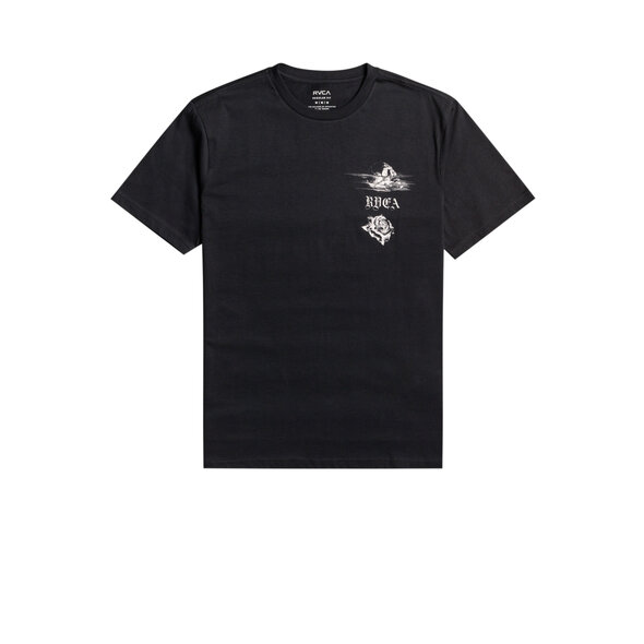 RVCA 'TIGER BEACH' ΜΠΛΟΥΖΑ ΑΝΔΡIKH EVYZT00110-BLK