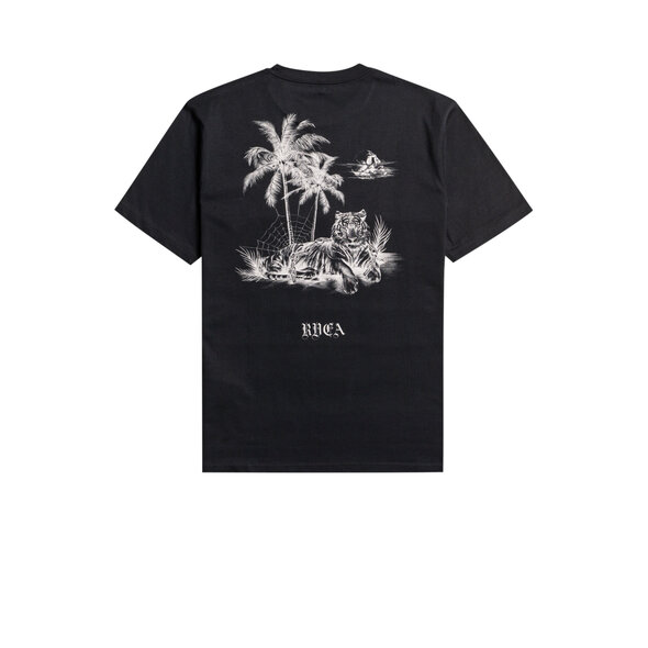 RVCA 'TIGER BEACH' ΜΠΛΟΥΖΑ ΑΝΔΡIKH EVYZT00110-BLK
