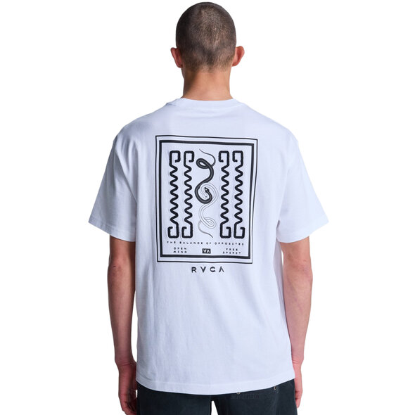 RVCA 'AMAZE SNAKE' ΜΠΛΟΥΖΑ ΑΝΔΡΙΚΗ EVYZT00321-WHT