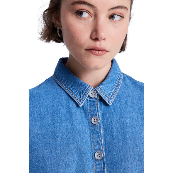 ROXY 'REAL TOMORROW' DENIM PLAYSUIT ΓΥΝΑΙΚΕΙΟ ERJDO03007-BJD0
