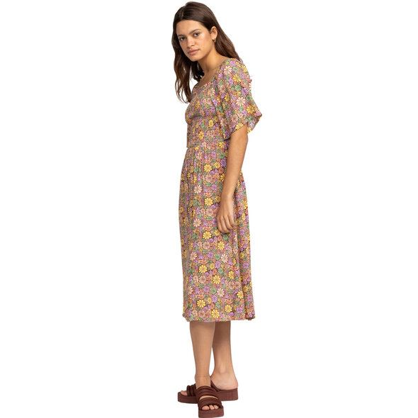 ROXY 'TROPICAL SUNSHINE' MIDI ΦΟΡΕΜΑ ΓΥΝΑΙΚEIO ERJWD03774-CQR7