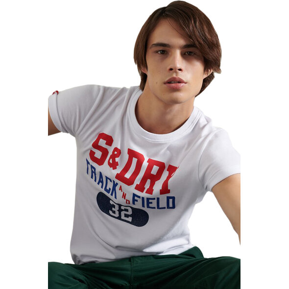 SUPERDRY TRACK AND FIELD GRAPHIC ΜΠΛΟΥΖΑ ΑΝΔΡIKH M1010846A-T7X