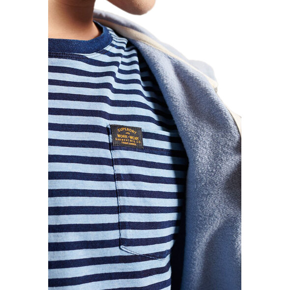 SUPERDRY BOHO INDIGO ΜΠΛΟΥΖΑ ΑΝΔΡIKH M1010878A-5IQ