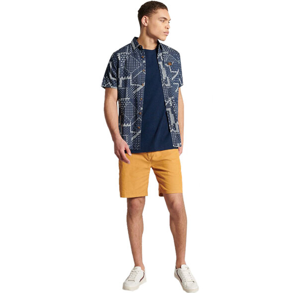 SUPERDRY BOHO INDIGO ΜΠΛΟΥΖΑ ΑΝΔΡIKH M1010878A-BIU