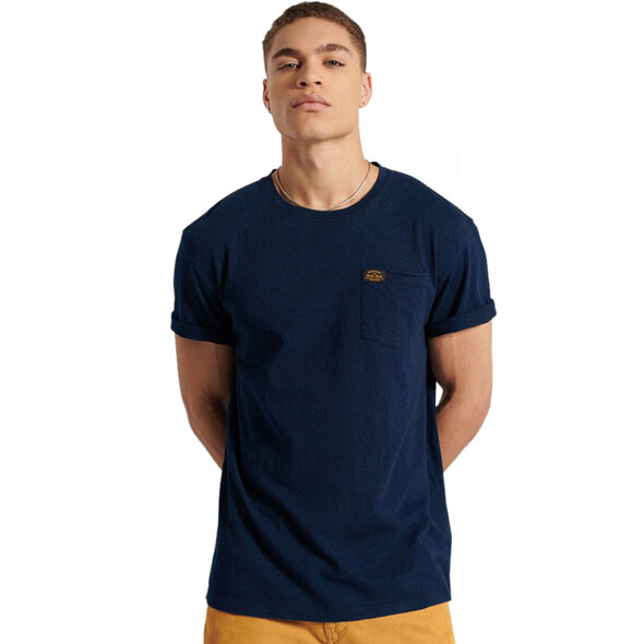 SUPERDRY BOHO INDIGO ΜΠΛΟΥΖΑ ΑΝΔΡIKH M1010878A-BIU