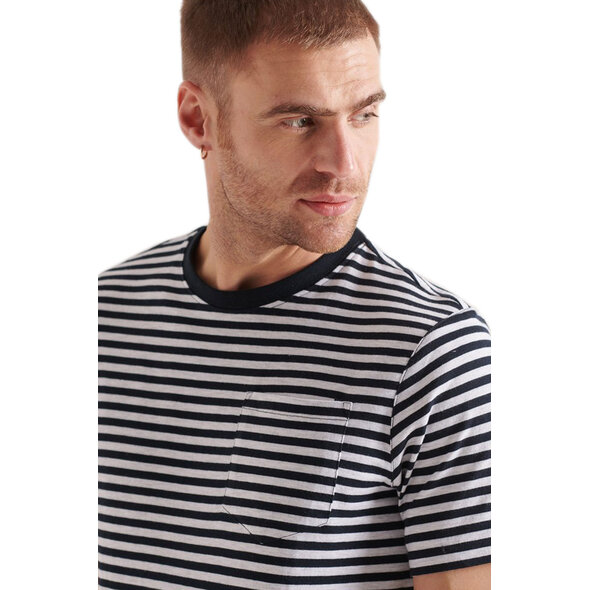 SUPERDRY AUTHENTIC COTTON ΜΠΛΟΥΖΑ ΑΝΔΡIKH M1011024A-HUI