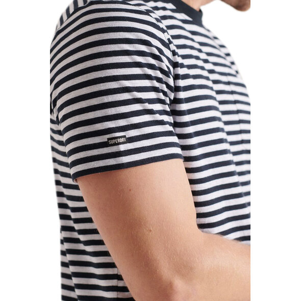 SUPERDRY AUTHENTIC COTTON ΜΠΛΟΥΖΑ ΑΝΔΡIKH M1011024A-HUI