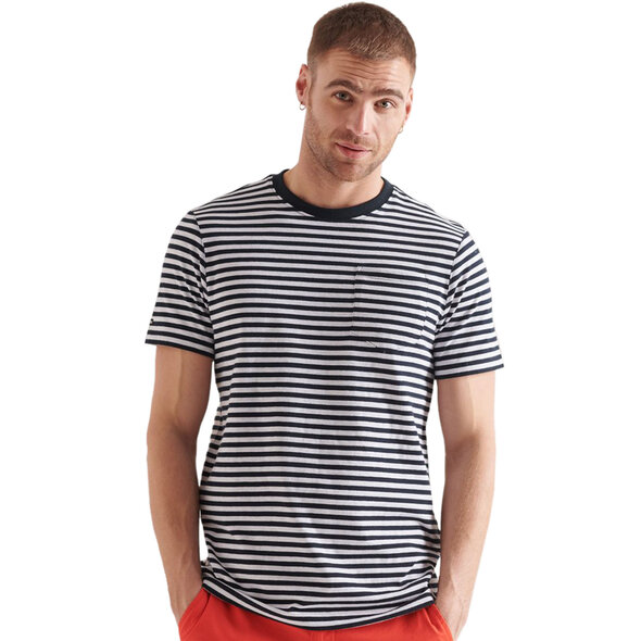 SUPERDRY AUTHENTIC COTTON ΜΠΛΟΥΖΑ ΑΝΔΡIKH M1011024A-HUI