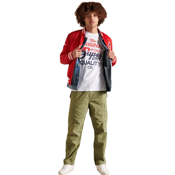 SUPERDRY SCRIPT STYLE WORKWEAR ΜΠΛΟΥΖΑ ΑΝΔΡIKH M1011150A-01C