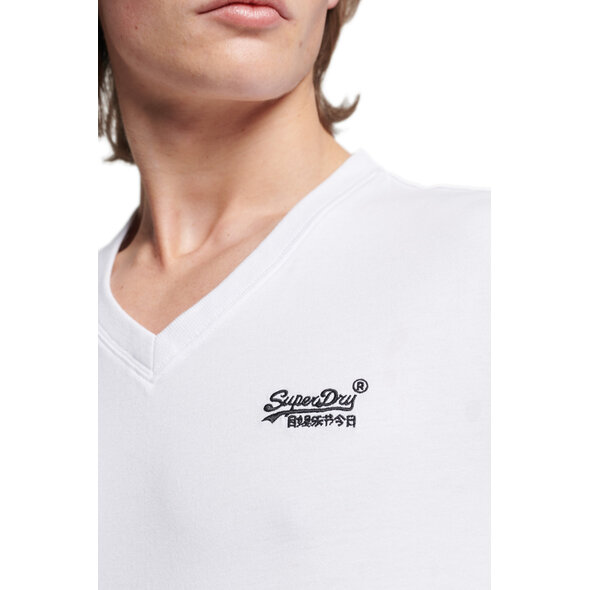 SUPERDRY VINTAGE LOGO EMBROIDERED VEE ΜΠΛΟΥΖΑ ΑΝΔΡIKH M1011170A-01C