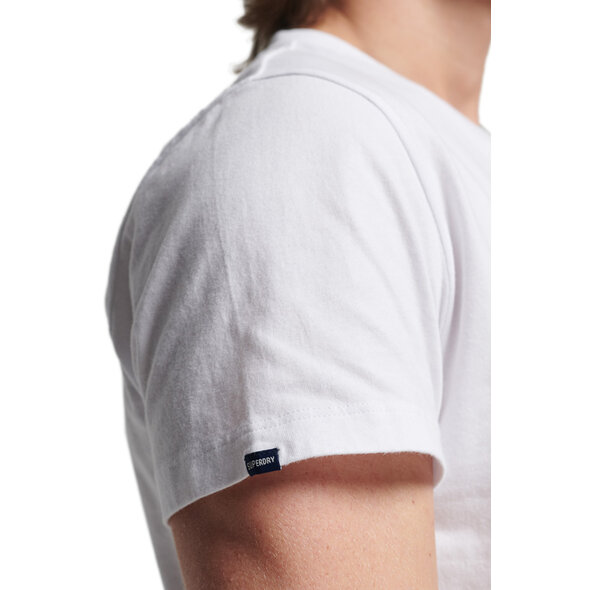 SUPERDRY VINTAGE LOGO EMBROIDERED VEE ΜΠΛΟΥΖΑ ΑΝΔΡIKH M1011170A-01C