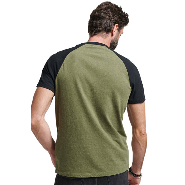 SUPERDRY VINTAGE BASEBALL ΜΠΛΟΥΖΑ ΑΝΔΡIKH M1011296A-7FJ