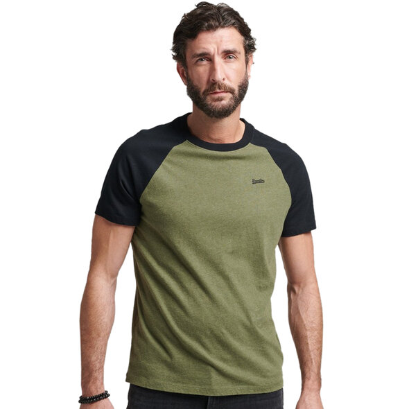 SUPERDRY VINTAGE BASEBALL ΜΠΛΟΥΖΑ ΑΝΔΡIKH M1011296A-7FJ