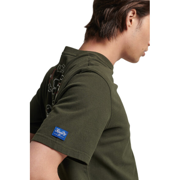 SUPERDRY VINTAGE TANGLED ΜΠΛΟΥΖΑ ΑΝΔΡIKH M1011310A-LO3