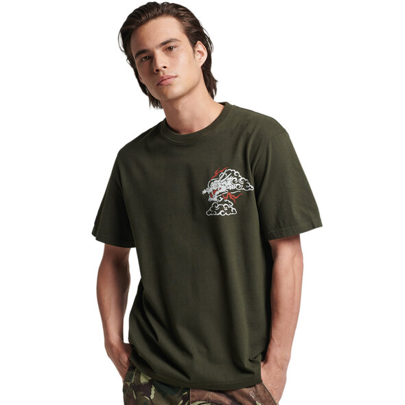 SUPERDRY VINTAGE TANGLED ΜΠΛΟΥΖΑ ΑΝΔΡIKH M1011310A-LO3