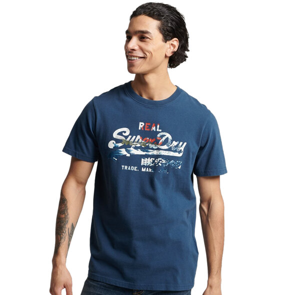 SUPERDRY VINTAGE LOGO NARRATIVE ΜΠΛΟΥΖΑ ΑΝΔΡIKH M1011321A-92N