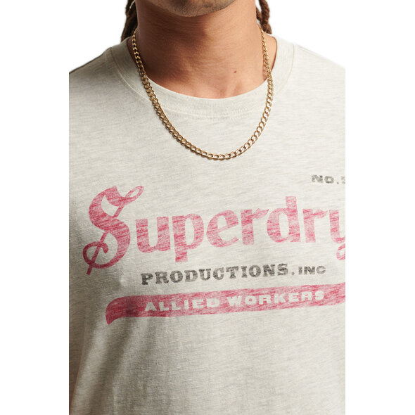 SUPERDRY VINTAGE MERCH STORE ΜΠΛΟΥΖΑ ΑΝΔΡIKH M1011329A-43D