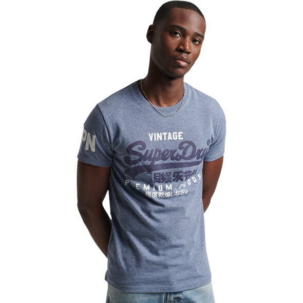 SUPERDRY VINTAGE LOGO MIDWEIGHT ΜΠΛΟΥΖΑ ΑΝΔΡIKH M1011343A-ZK5