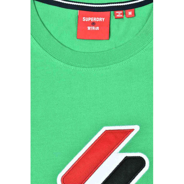 SUPERDRY LOGO STACKED APPLIQUE ΜΠΛΟΥΖΑ ΑΝΔΡIKH M1011358A-92E