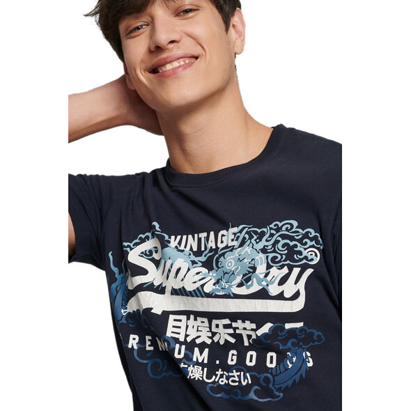 SUPERDRY VINTAGE LOGO NARRATIVE ΜΠΛΟΥΖΑ ΑΝΔΡIKH M1011390A-98T