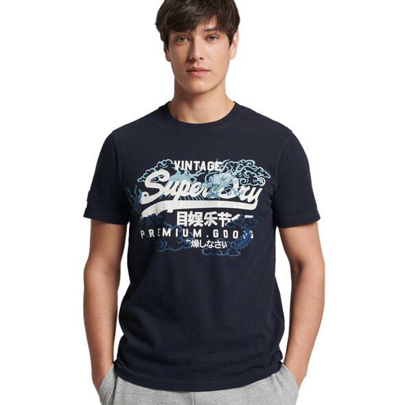 SUPERDRY VINTAGE LOGO NARRATIVE ΜΠΛΟΥΖΑ ΑΝΔΡIKH M1011390A-98T