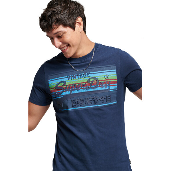 SUPERDRY VINTAGE LOGO CALI ΜΠΛΟΥΖΑ ΑΝΔΡIKH M1011477A-09S
