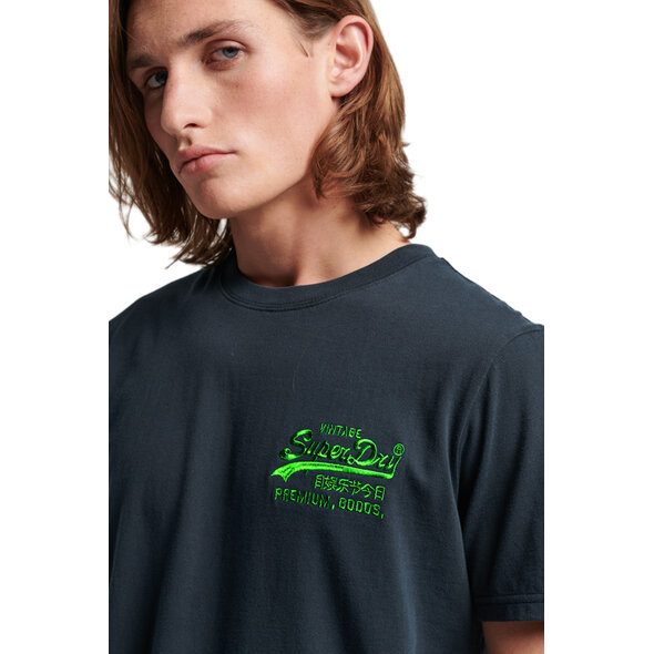 SUPERDRY VINTAGE LOGO NEON ΜΠΛΟΥΖΑ ΑΝΔΡIKH M1011478A-98T