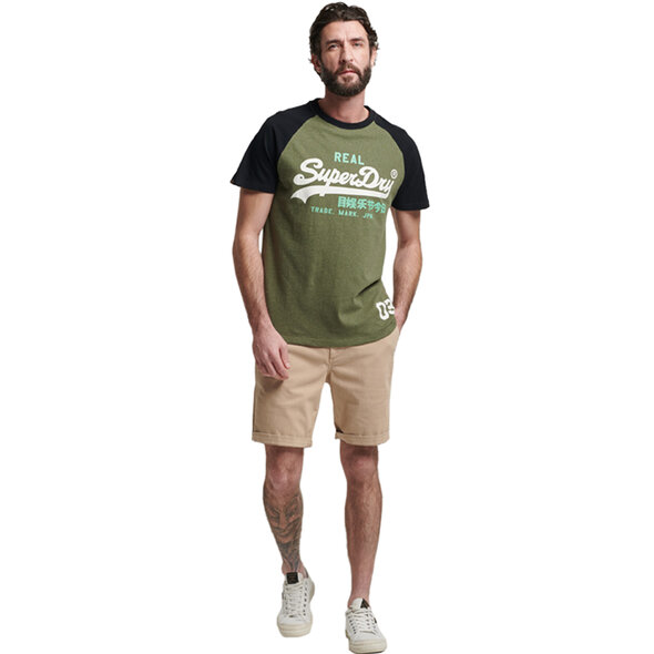 SUPERDRY VINTAGE LOGO RAGLAN T-SHIRT ΑΝΔΡΙΚΟ M1011621A-7FJ