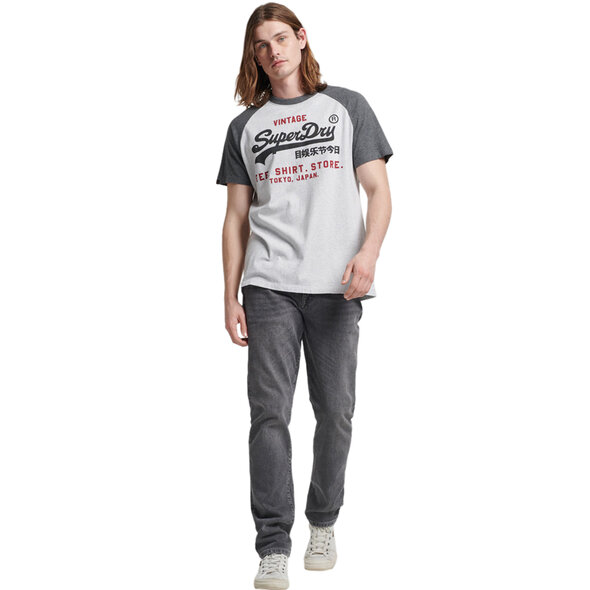 SUPERDRY VINTAGE LOGO RAGLAN T-SHIRT ΑΝΔΡΙΚΟ M1011621A-7FP