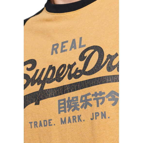 SUPERDRY VINTAGE LOGO RAGLAN T-SHIRT ΑΝΔΡΙΚΟ M1011621A-9AC